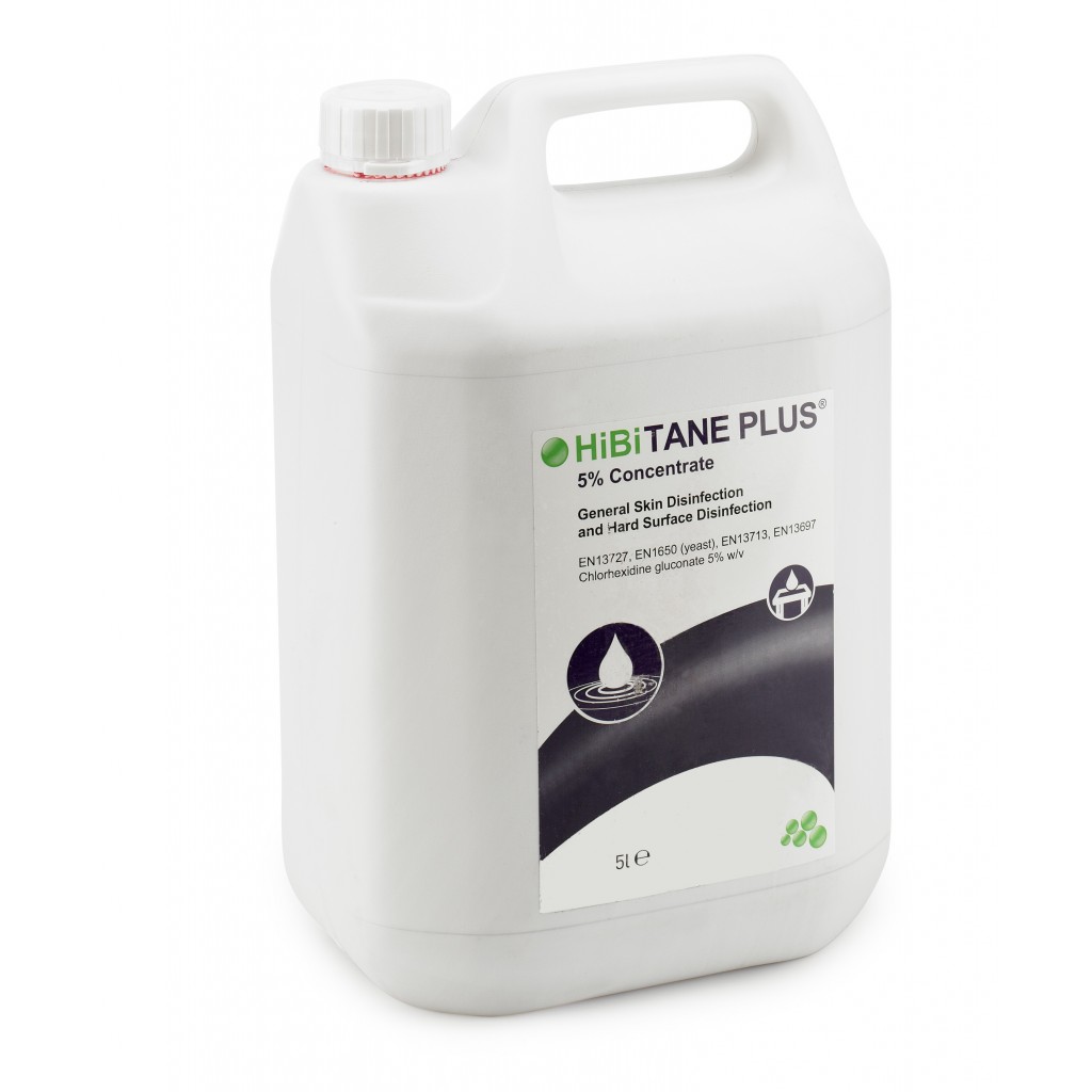 Hibitane 5 disinfection of instruments and horse's mouth