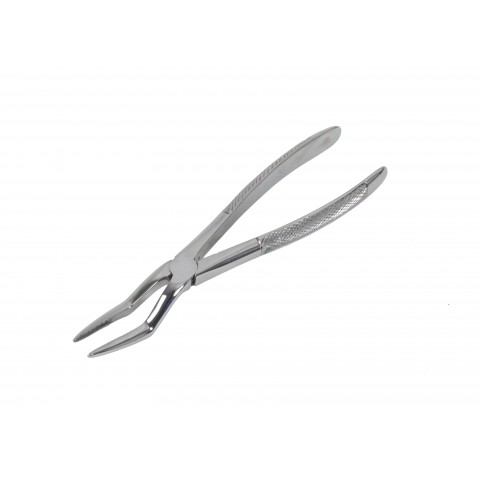 8" bent forceps