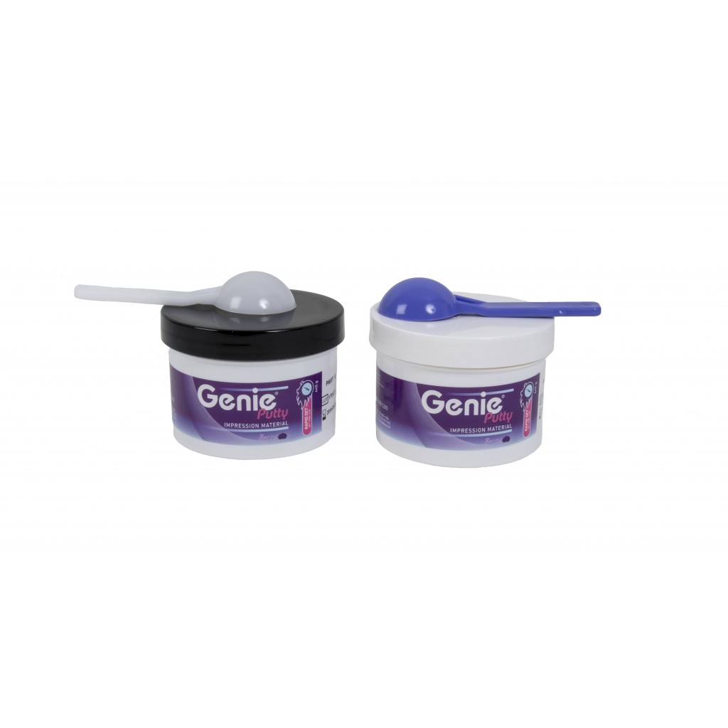 Hand mix dental putty