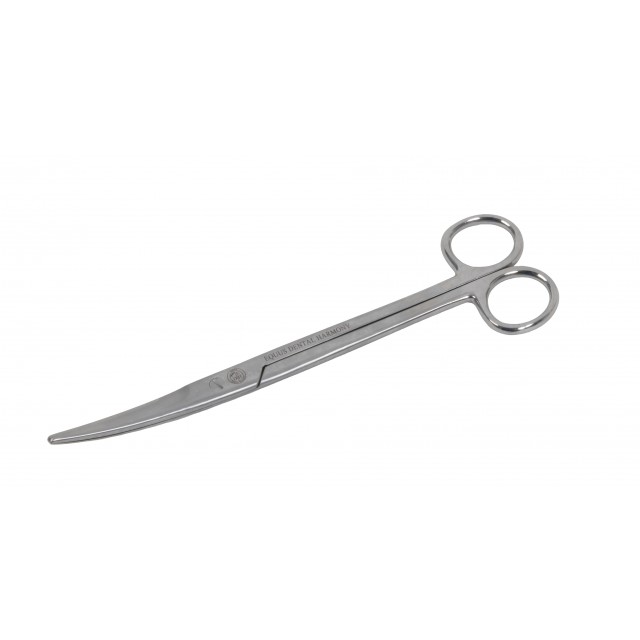 Curved scissors