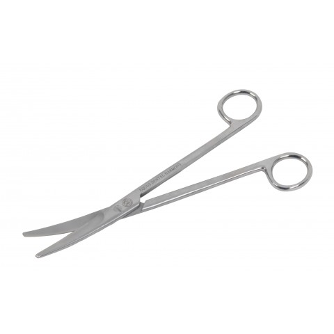 Curved scissors