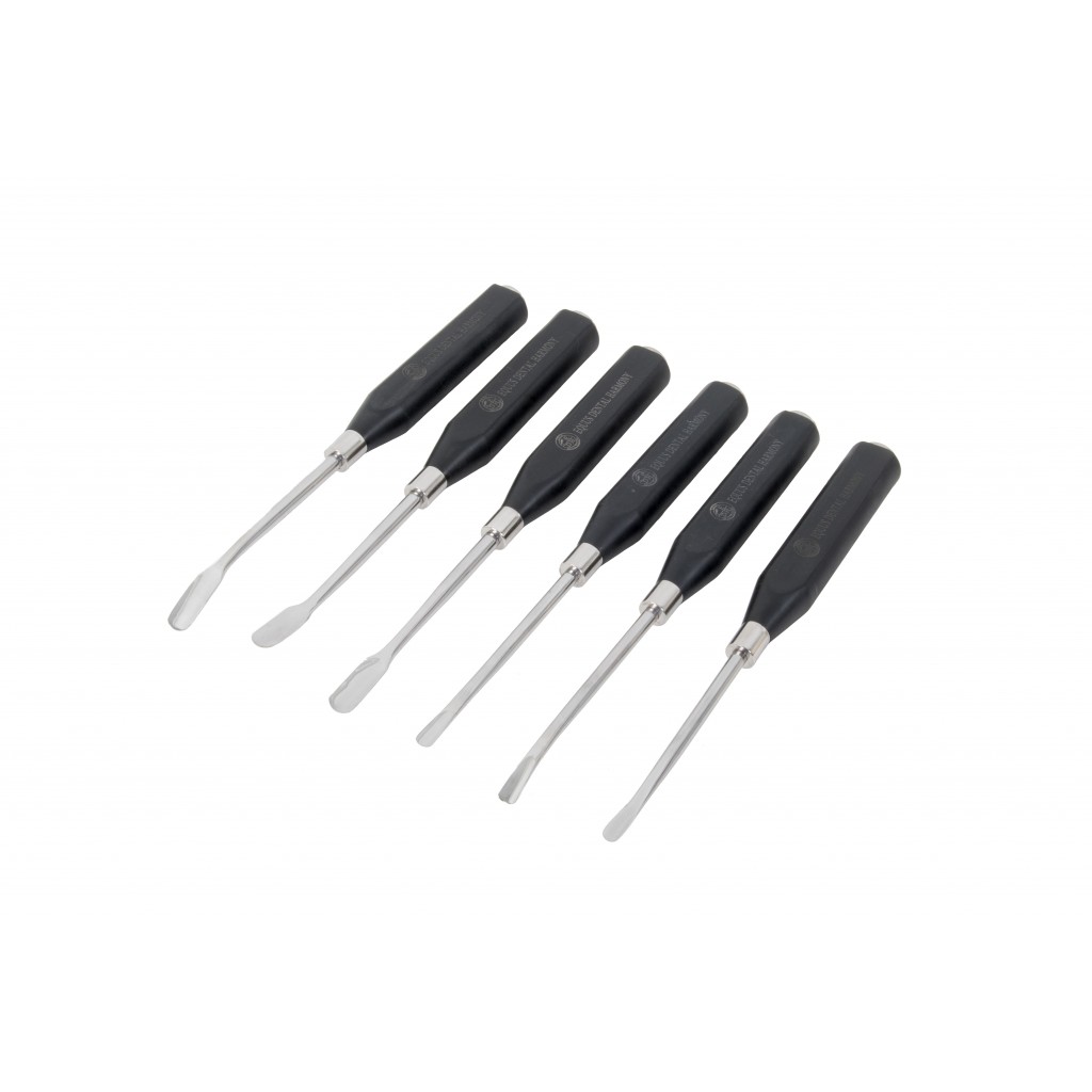 Set of 6 incisor elevators