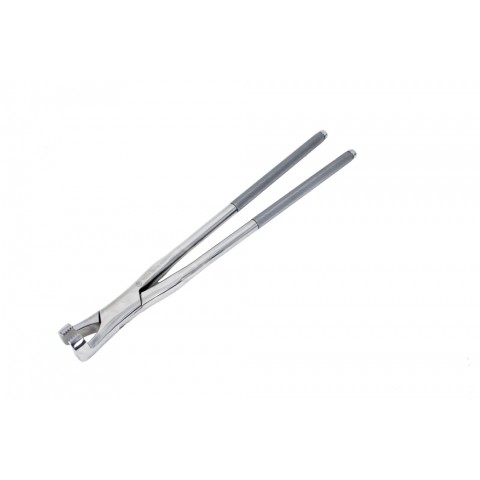 Serrated molar forceps old model