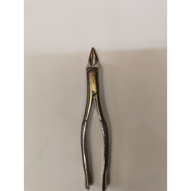 8" bent forceps