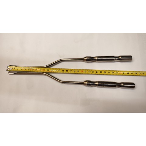 Set de longs élévateurs courbés