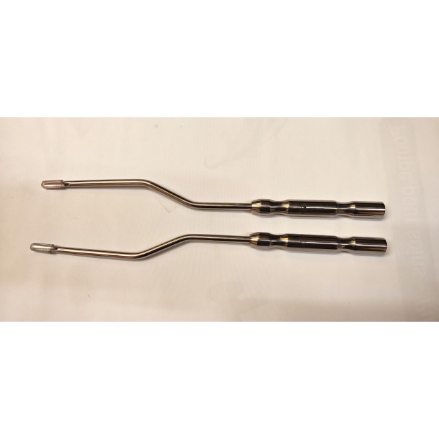 Set of long curved risers