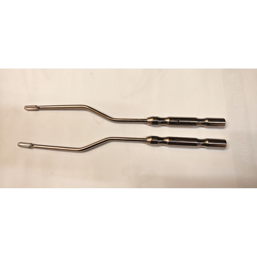 Set of long curved risers